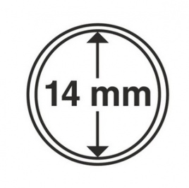 Капсула для монет диаметром 14 мм - Leuchtturm
