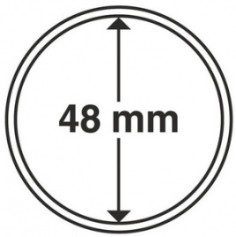 Капсула для монет диаметром 48 мм - Leuchtturm