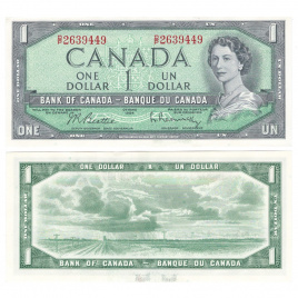 Канада 1 доллар 1954 года