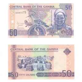 Гамбия 50 даласи 2006 год