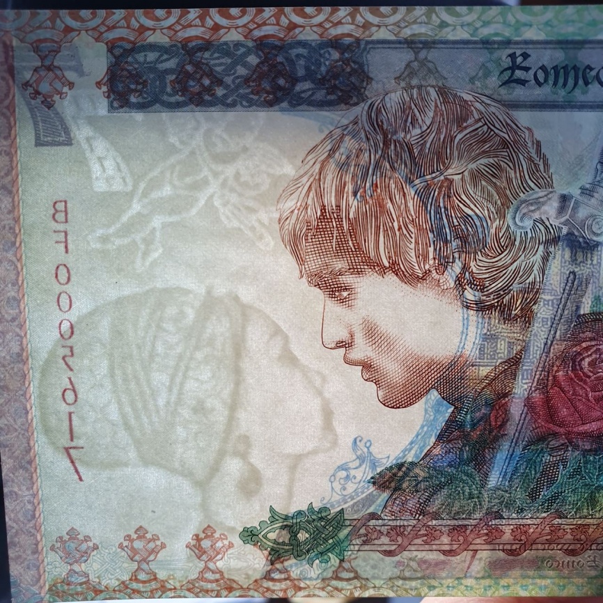 Тестовая банкнота РК "Ромео и Джульетта" 2021 в блистере фото 4