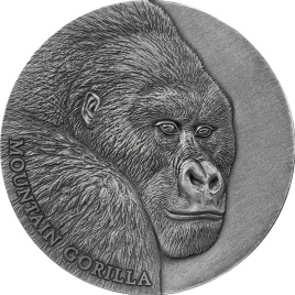 Горная горилла Expressions of Wildlife - 2oz, Камерун, 2021 год
