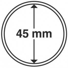 Капсула для монет диаметром 45 мм - Leuchtturm