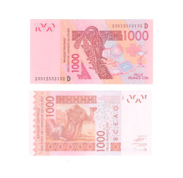 Западная Африка (Мали) 1000 франков 2003 (2023) года