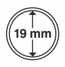 Капсула для монет диаметром 19 мм - Leuchtturm