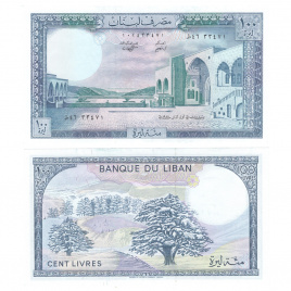 Ливан 100 ливров 1988 год
