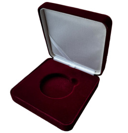 Футляр замшевый для 1 монеты 46 мм