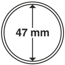 Капсула для монет диаметром 47 мм - Leuchtturm