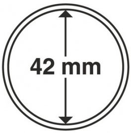 Капсула для монет диаметром 42 мм - Leuchtturm