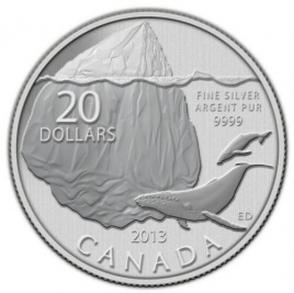 Киты, 20 долларов, Канада, 2013 год