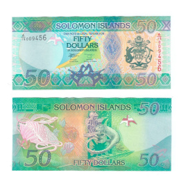 Соломоновы острова 50 долларов 2023 год