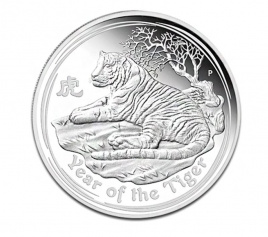 Год тигра "Лунный календарь" - Австралия, 2010 год, 1 унция