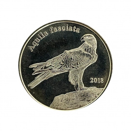 Орел Aquila fasciata - Шетландские острова, 1 фунт, 2018 год