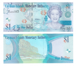Каймановы Острова 1 доллар 2010 год