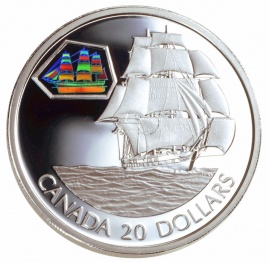 Корабль "Марко Поло", 20 долларов, Канада