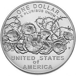 Первая мировая война, 1 доллар, США, 2018 год (UNC)