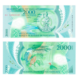 Вануату 2000 вату 2014 год (полимер)