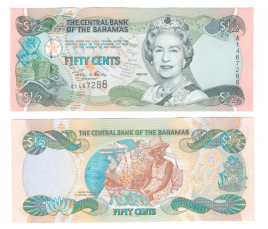 Багамские острова | 1/2 доллара | 2001 год