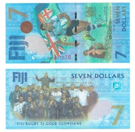 Фиджи | 7 долларов | 2016 год | Регби юбилейная