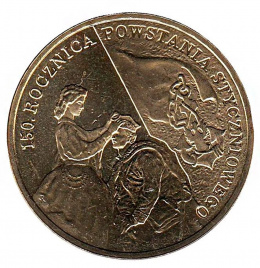 150 лет восстания 1863 года - Польша, 2 злотых, 2013 год