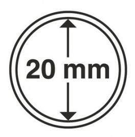 Капсула для монет диаметром 20 мм - Leuchtturm