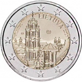 2 евро Литва 2017 - Вильнюс