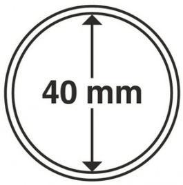 Капсула для монет диаметром 40 мм - Leuchtturm
