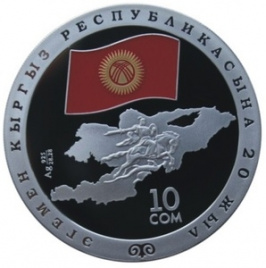 Суверенный Кыргызстан, Исторические события (Флаг)