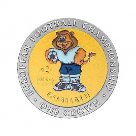 Вратарь-лев, ЧМ Европы по футболу 1996 - Гибралтар, 1 крона