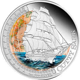 Катти Сарк (CUTTY SARK), Корабли изменившие мир - Тувалу, 2012 год