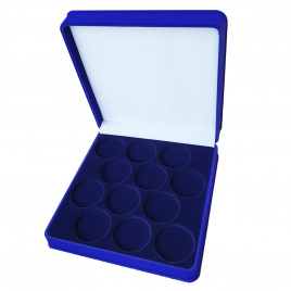Коробка на 12 монет в капсулах (диаметр 44 мм)