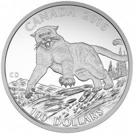 Пума, 100 долларов, Канада, 2016 год