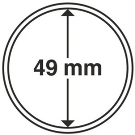 Капсула для монет диаметром 49 мм - Leuchtturm