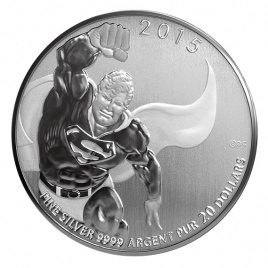Супермен, 20 долларов, Канада, 2015 год