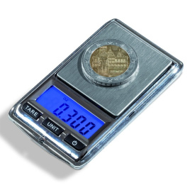 Весы Libra Mini для взвешивания монет от 0,01 до 100 грамм 