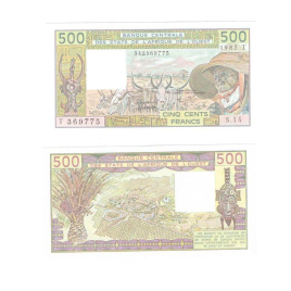 Западная Африка (Того) 500 франков 1985 год