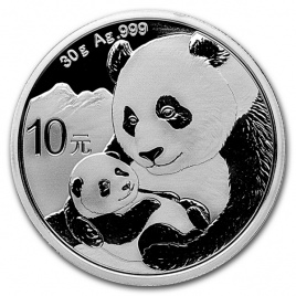 Панда - Китай, 10 юаней, 2019 год