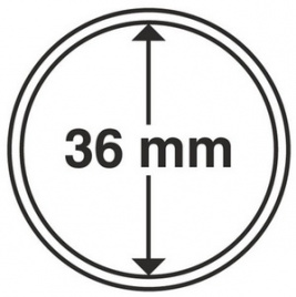 Капсула для монет диаметром 36 мм - Leuchtturm