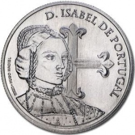 Королева Изабелла Португальская - Португалия | 5 евро | 2015 год