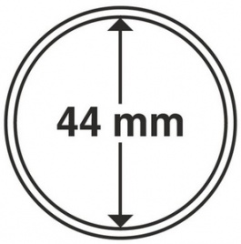 Капсула для монет диаметром 44 мм - Leuchtturm