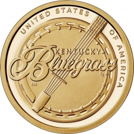 Американские инновации Блюграсс (Кентукки) - 1 доллар, 2022 год, США