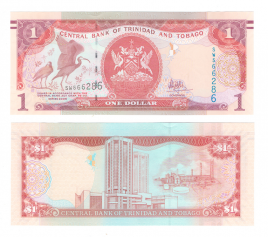 Тринидад и Тобаго | 1 доллар | 2002-2006 гг