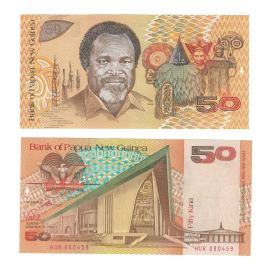 Папуа Новая Гвинея 50 кина 1989 год