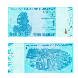 Зимбабве 1 доллар 2009 год