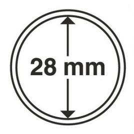 Капсула для монет диаметром 28 мм - Leuchtturm