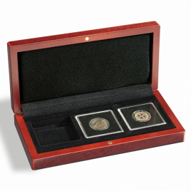 Деревянный футляр для трех монет - VOLTERRA QUADRUM 3