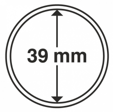 Капсула для монет диаметром 39 мм - Leuchtturm