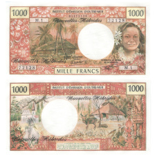 Новые Гибриды 1000 франков 1975 год