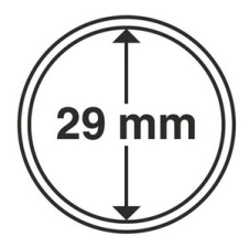 Капсула для монет диаметром 29 мм - Leuchtturm