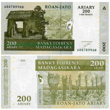 Мадагаскар 200 ариари 2004 год